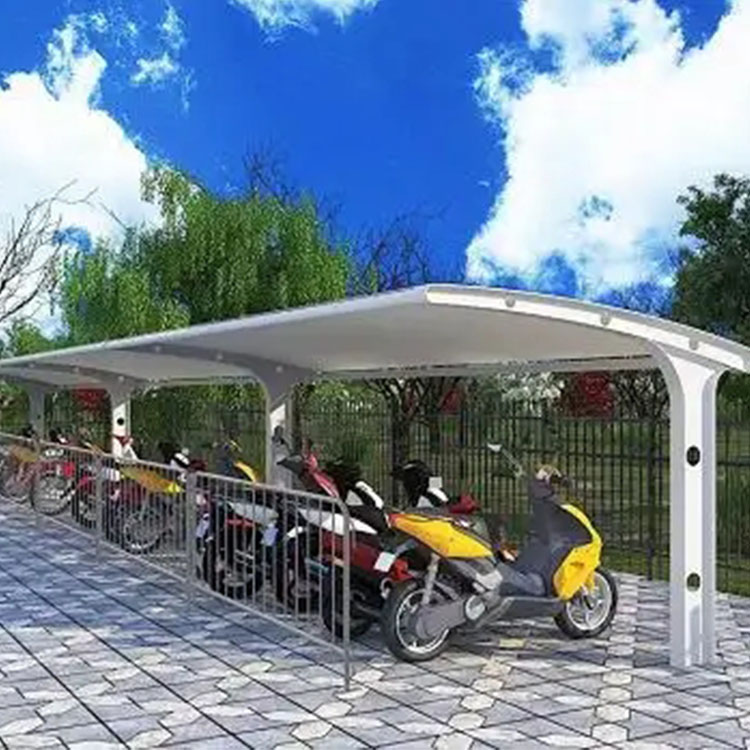 内江膜结构电动车棚